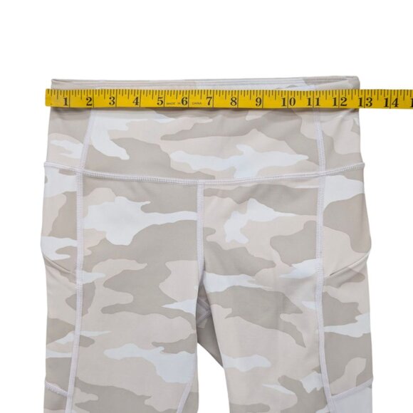 Athleta Powerlift Camo Contender 7/8 Tight Womens Grey White Legging Pants Sz XS - Picture 6 of 11